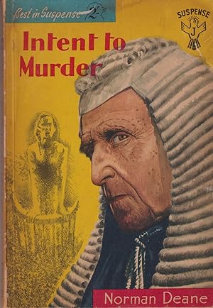 Imagen del vendedor de Intent to Murder a la venta por Invisible Books