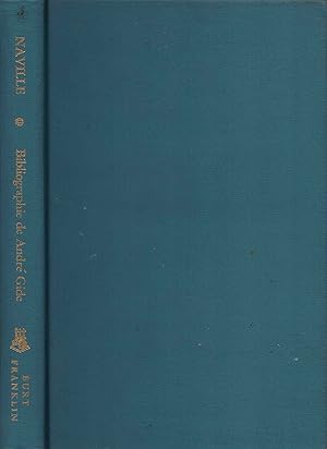 Seller image for BIBLIOGRAPHIE DES ECRITS DE ANDRE GIDE for sale by Librairie Couleur du Temps