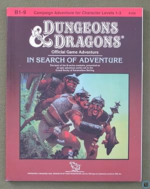 Seller image for In Search of Adventure (Dungeons & Dragons Supermodule B1-9) Original 1987 edition for sale by Wayne's Books