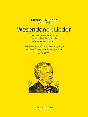 Seller image for Wesendonck-Lieder (fr Frauenstimme und Orgel) for sale by Verlag Christoph Dohr