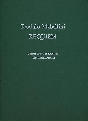 Image du vendeur pour Requiem fr Soli, Chor und groes Orchester (1850/1851/1856) -Grande Messa di Requiem (c-Moll) mit LIbera Me (f-Moll)- mis en vente par Verlag Christoph Dohr