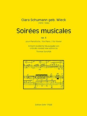 Bild des Verkufers fr Soires musicales fr Klavier op. 6 zum Verkauf von Verlag Christoph Dohr