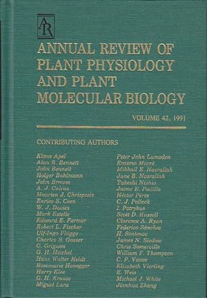 Bild des Verkufers fr Annual Review of Plant Physiology and Plant Molecular Biology: 1991 - Volume 42. (Annual Review of Plant Biology, Band 42) zum Verkauf von Bcher bei den 7 Bergen