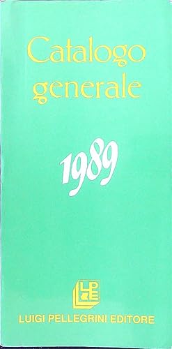 Catalogo generale 1989