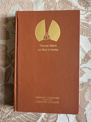 Bild des Verkufers fr Thomas Mann - la mort  Venise zum Verkauf von Dmons et Merveilles