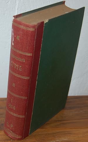 Imagen del vendedor de Jurisprudencia Civil. Coleccin completa de las SENTENCIAS DICTADAS POR EL TRIBUNAL SUPREMO en recursos de Nulidad, Casacin e Injusticia notoria, y en materia de Competencias, desde la organizacin de aquellos en 1838 hasta el da: Resoluciones hipotecarias dictadas por la Direccin General de los Registros y fallos del Supremo Tribunal de la Rota, cuya publicacin se autorice. TOMO 129 (1 de 1914), Enero a Marzo y Apndice al tomo 125 (vol. 3 de 1912) Octubre a Diciembre a la venta por EL RINCN ESCRITO