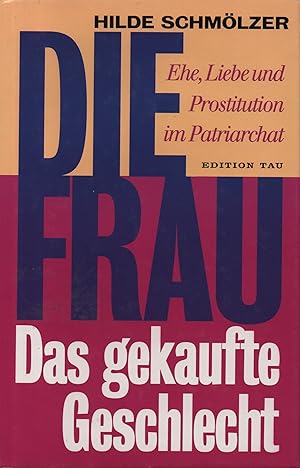 Seller image for Die Frau: das gekaufte Geschlecht ; Ehe, Liebe und Prostitution im Patriarchat. for sale by Brbel Hoffmann