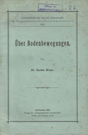 Imagen del vendedor de ber Bodenbewegungen. a la venta por Brbel Hoffmann