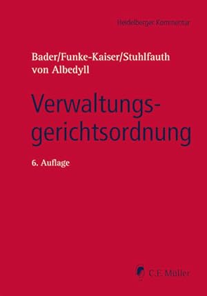 Bild des Verkufers fr Verwaltungsgerichtsordnung (Heidelberger Kommentar) zum Verkauf von Studibuch
