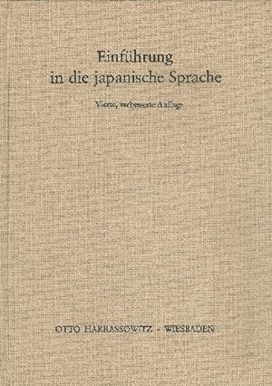 Bild des Verkufers fr Einfhrung in die japanische Sprache zum Verkauf von Studibuch