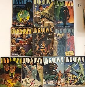 Unkown Magazine Complete Run 39 Issues