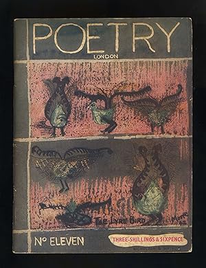 Imagen del vendedor de POETRY (LONDON) - A Bi-Monthly of Modern Verse and Criticism: Vol. 3, No. 11 - September-October 1947 (complete with the Ceri Richards lithographs) - DYLAN THOMAS, W. H. AUDEN, LAWRENCE DURRELL, HENRY MOORE + CERI RICHARDS (Lithographs) a la venta por Orlando Booksellers