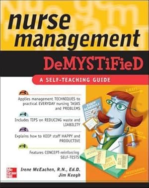 Imagen del vendedor de Nurse Management Demystified (DESIGN PRESS) a la venta por WeBuyBooks