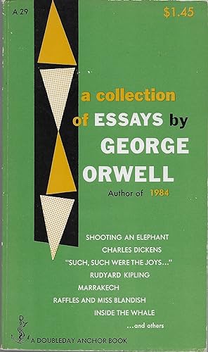 Seller image for A Collection of Essays for sale by Volunteer Paperbacks