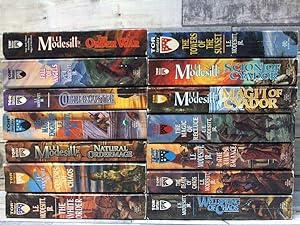 Immagine del venditore per The Saga of Recluse Series, 9 Books: The Magic of Rcluse; The Magic Engineer; The Chaos Balance; Colors of Chaos; The Towers of the Sunset; Fall of Angels; The Order War; Scion of Cyador; Magi'i of Cyador venduto da Archives Books inc.