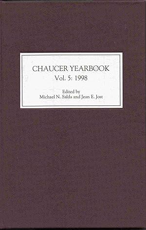 Immagine del venditore per Chaucer Yearbook: 5. 1998: A Journal of Late Medieval Studies: v.5 venduto da Joy Norfolk, Deez Books
