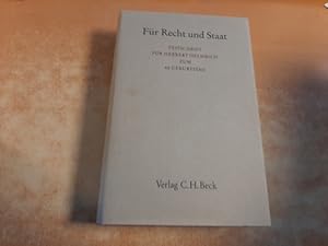 Immagine del venditore per Fr Recht und Staat : Festschrift fr Herbert Helmrich zum 60. Geburtstag venduto da Gebrauchtbcherlogistik  H.J. Lauterbach