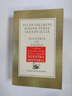 Seller image for Historia de Espaa. Coleccin Austral 543. for sale by TraperaDeKlaus