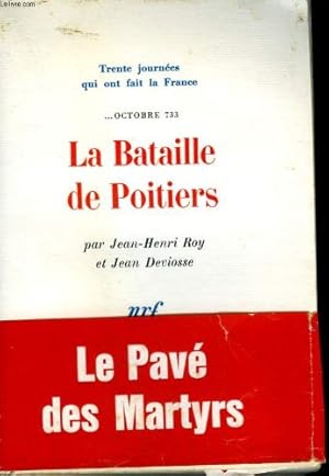 Seller image for La bataille de poitiers. octobre 1973. for sale by Ammareal