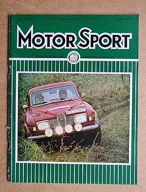 Motor Sport. January 1969. Vol. XLV. No. 1.