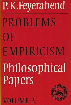 Bild des Verkufers fr Problems of Empiricism, Volume 2 zum Verkauf von Walden Books