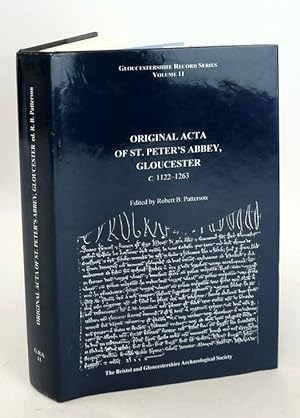 Imagen del vendedor de ORIGINAL ACTA OF ST. PETER'S ABBEY GLOUCESTER C. 1122 TO 1263 a la venta por Stella & Rose's Books, PBFA