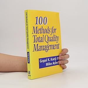 Bild des Verkufers fr 100 Methods for Total Quality Management zum Verkauf von Bookbot