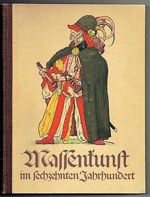 Massenkunst im 16. Jahrhundert. Flugblätter aus der Sammlung Wickiana. (Denkmale der Volkskunst, ...