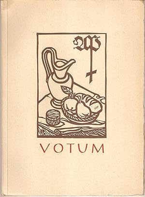 Votum - Wine Gedichtfolge Mit Holzschnitten von Peter Josef Paffenholz
