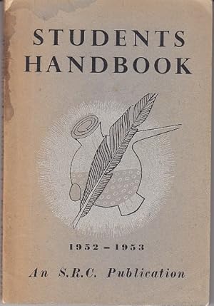 Students Handbook 1952-1953 (Glasgow University), No. XLVII