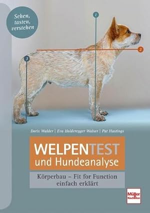 Bild des Verkufers fr Welpentest und Hundeanalyse : Krperbau - Fit for Function - einfach erklrt zum Verkauf von AHA-BUCH
