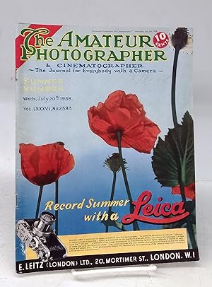 Bild des Verkufers fr The Amateur Photographer & Cinematographer, July 20, 1938 zum Verkauf von Attic Books (ABAC, ILAB)