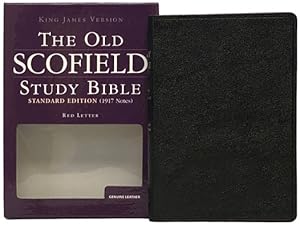 Image du vendeur pour The Old Scofield Study Bible: The Holy Bible, Containing the Old and New Testaments, Authorized King James Version - New and Improved Edition (KJV Standard Edition, Red Letter, 1917 Notes) mis en vente par Yesterday's Muse, ABAA, ILAB, IOBA