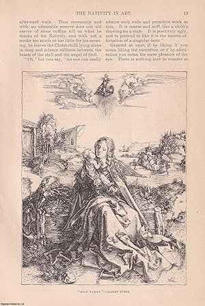 Seller image for The Nativity in Art. An original article from the Harper's Monthly Magazine, 1886. for sale by Cosmo Books