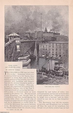 Imagen del vendedor de The City of Cleveland. An original article from the Harper's Monthly Magazine, 1886. a la venta por Cosmo Books