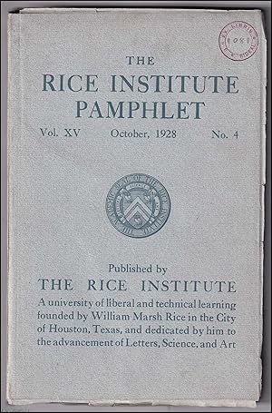 The Methods of Research. Three lectures by Wilder D. Bancroft : Back to Aristotle; The Misleading...