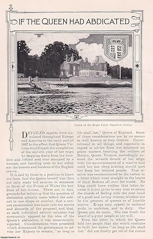 Seller image for If Queen Victoria had Abdicated ? An original article from the Harper's Monthly Magazine, 1898. for sale by Cosmo Books