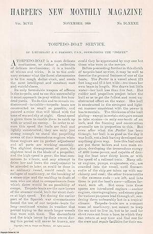 Imagen del vendedor de Torpedo-Boat Service, during the War With Spain Campaigns. An original article from the Harper's Monthly Magazine, 1898. a la venta por Cosmo Books