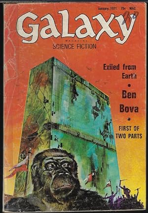 Image du vendeur pour GALAXY Science Fiction: January, Jan. 1971 ("Exiled from Earth") mis en vente par Books from the Crypt