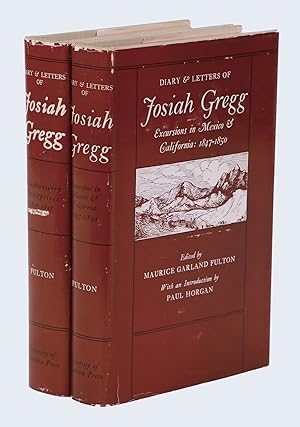 Seller image for Diary & Letters of Josiah Gregg for sale by Walkabout Books, ABAA