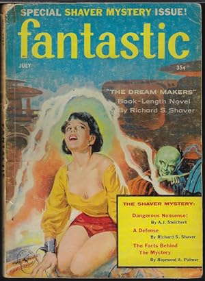 Image du vendeur pour FANTASTIC: July 1958 (The Shaver Mystery) mis en vente par Books from the Crypt