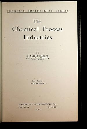 The Chemical Process Industries. (=Chemical Engineering Series)