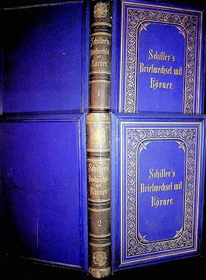 Bild des Verkufers fr Schillers Briefwechsel mit Krner : von 1784 bis zum Tode Schillers zum Verkauf von ANTIQUARIAT.WIEN Fine Books & Prints