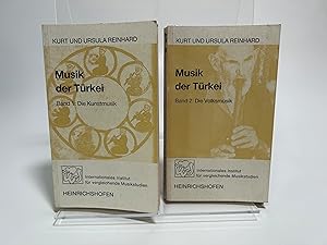 Bild des Verkufers fr Musik der Trkei. Band 1: Die Kunstmusik; Band 2: Die Volksmusik. Zwei Bnde. (= Taschenbcher zur Musikwissenschaft 95 u. 96). zum Verkauf von Antiquariat Bookfarm