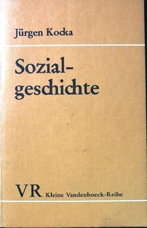 Seller image for Sozialgeschichte : Begriff, Entwicklung, Probleme. (Kleine Vandenhoeck-Reihe ; 1434) for sale by books4less (Versandantiquariat Petra Gros GmbH & Co. KG)