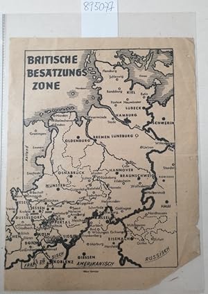 Britische Besatzungszone, authorised for posting by The Military Government Detachment