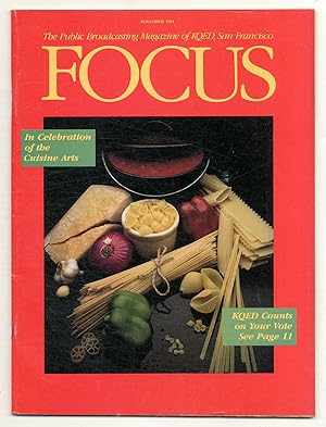 Bild des Verkufers fr Focus: The Public Broadcasting Magazine of KQED, San Francisco - Volume 28, Number 11, November, 1981 zum Verkauf von Between the Covers-Rare Books, Inc. ABAA