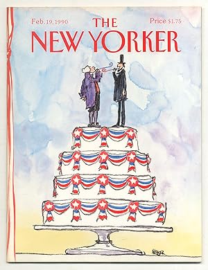 Immagine del venditore per The New Yorker - Vol. LXVI, No. 1, February 19, 1990 venduto da Between the Covers-Rare Books, Inc. ABAA