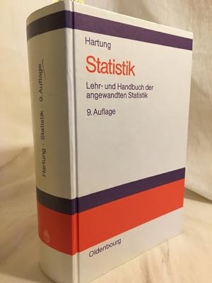 Immagine del venditore per Statistik: Lehr- und Handbuch der angewandten Statistik. venduto da Versandantiquariat Waffel-Schrder