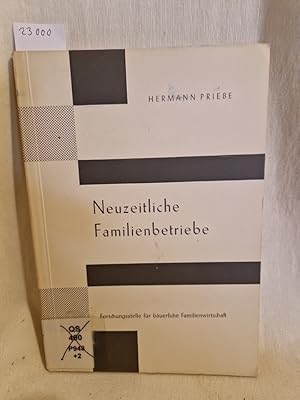 Bild des Verkufers fr Neuzeitliche Familienbetriebe (Ausgewhlte Beispiele). (= Forschungsstelle fr Buerliche Familienwirtschaft e.V., Heft 1). zum Verkauf von Versandantiquariat Waffel-Schrder